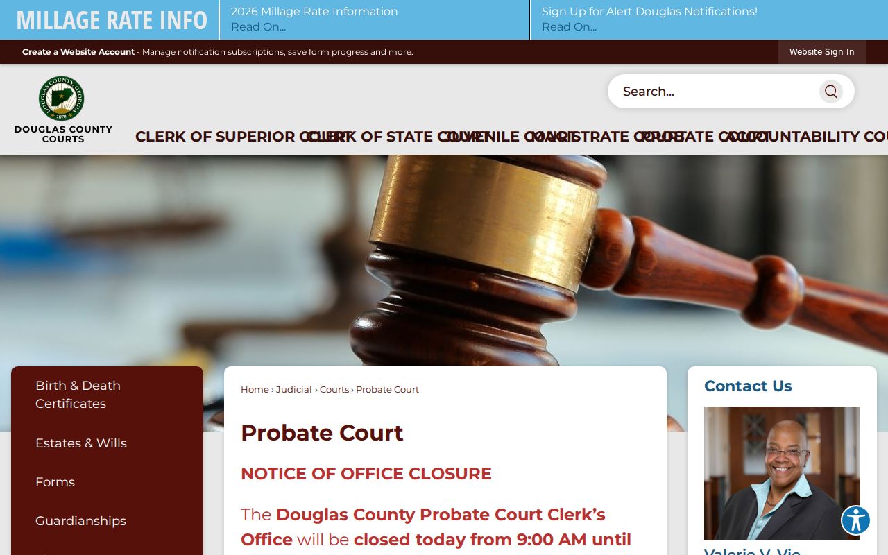 Douglas County municipal warrant routing away from Probate Court